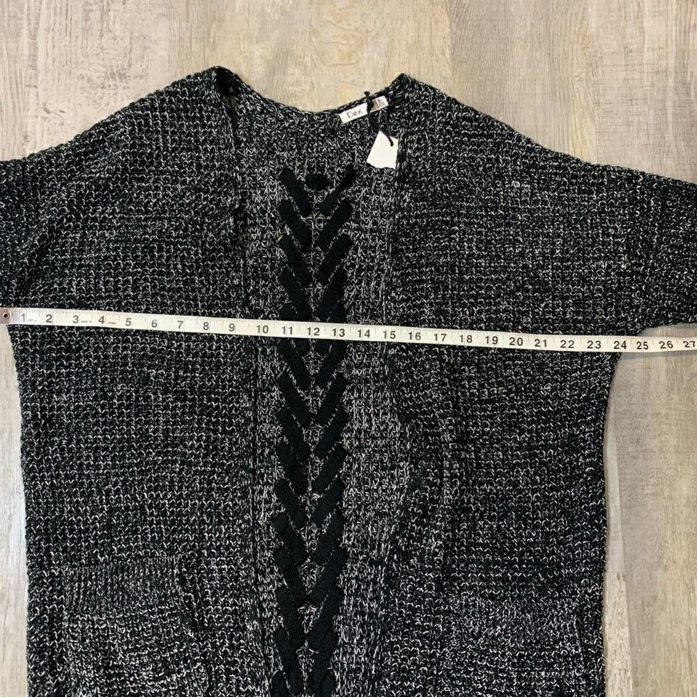 NWT DEX Open cardigan w/pocket lace… - Picture 14 of 15